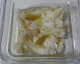 Foto del paso 4 de la receta: Chapatas rellenas de verduras asadas con bacalao