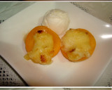 Foto del paso 7 de la receta: Melocotones con queso brie gratinado