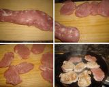 Foto del paso 3 de la receta: Medallones de solomillo de cerdo con puré de patatas