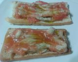 Foto del paso 3 de la receta: Bocadillos de berenjenas asadas con huevo frito