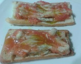 Foto del paso 3 de la receta: Bocadillos de berenjenas asadas con huevo frito
