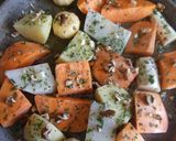Foto del paso 4 de la receta: Tubérculos asados con nueces