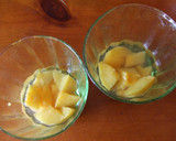 Foto del paso 1 de la receta: Copas light de melocotón y crema de queso