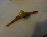 Foto del paso 4 de la receta: Panecillos con olivada, anchoa y queso