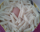 Foto del paso 2 de la receta: Macarrones con pollo y sombrero de pasta brick