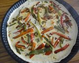 Foto del paso 4 de la receta: Pastel de pimientos con masa quebrada