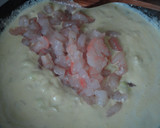 Foto del paso 7 de la receta: Quiché de puerros y gambas