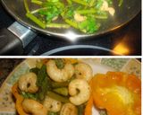 Foto del paso 4 de la receta: Pimiento amarillo relleno de verduras y gambas