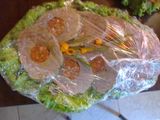 Peceto relleno con chorizo colorado