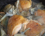 Foto del paso 7 de la receta: Pollo al coñac con salsa de pimientos rojos