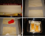 Foto del paso 3 de la receta: Hojaldre relleno de crema de melocotón