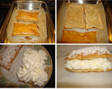 Foto del paso 5 de la receta: Hojaldre relleno de crema de melocotón