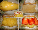 Foto del paso 7 de la receta: Hojaldre relleno de crema de melocotón