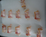 Foto del paso 3 de la receta: Langostinos con abrigo de bacón