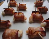 Foto del paso 4 de la receta: Langostinos con abrigo de bacón