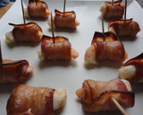 Foto del paso 4 de la receta: Langostinos con abrigo de bacón