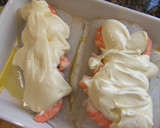 Foto del paso 4 de la receta: Bacalao fresco gratinado con langostinos