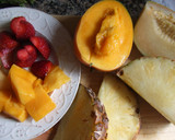 Foto del paso 2 de la receta: Brochetas de frutas de estación