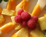 Foto del paso 5 de la receta: Brochetas de frutas de estación