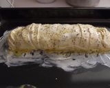 Foto del paso 8 de la receta: Tronco de espinacas, queso blanco y sésamo