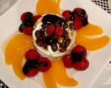 Foto del paso 5 de la receta: Postre primaveral de helado con frambuesas