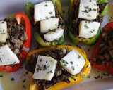 Foto del paso 9 de la receta: Pimientos rellenos de carne con hongos secos
