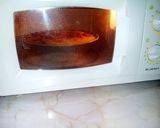 Foto del paso 3 de la receta: Flan de plátano y manzanas en microondas