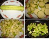 Foto del paso 1 de la receta Tortilla de calabacín y espinacas