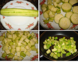 Foto del paso 1 de la receta: Tortilla de calabacín y espinacas