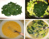 Foto del paso 2 de la receta: Tortilla de calabacín y espinacas