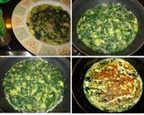 Foto del paso 3 de la receta: Tortilla de calabacín y espinacas