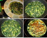 Foto del paso 3 de la receta: Tortilla de calabacín y espinacas