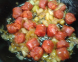 Foto del paso 4 de la receta: Quiche de chistorra con puerros