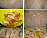Foto del paso 1 de la receta: Calamares rellenos de setas y langostinos