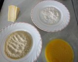 Foto del paso 1 de la receta: Triángulos de queso fritos con crema de boletus