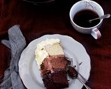 Foto del paso 14 de la receta: Torta de vainilla y chocolate