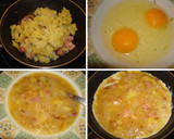 Foto del paso 5 de la receta: Tortilla de patatas asadas y beicon