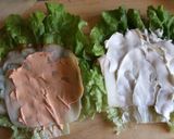 Foto del paso 6 de la receta: Rollitos de lechuga, jamón y queso