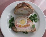 Foto del paso 3 de la receta: Lomo de cerdo relleno de queso, beicon y huevo