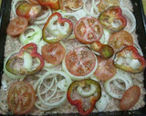 Foto del paso 3 de la receta: Albóndiga con paté y verduras al horno