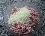 Foto del paso 1 de la receta: Tarta de hojaldre con jamón, queso y beicon