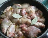 Foto del paso 3 de la receta: Tallarines con presas de pollo sin piel