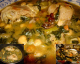 Foto del paso 7 de la receta: Potaje de acelgas con pollo, garbanzos y setas