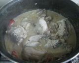 Foto del paso 4 de la receta: Pollo a la crema con verduras y vino rosado