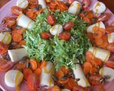 Foto del paso 7 de la receta: Ensalada de palmitos con salsa de mango