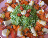 Foto del paso 7 de la receta: Ensalada de palmitos con salsa de mango