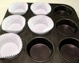 A picture of step 5 of Magdalenas with Oil (Muffins, Cupcakes) Filled with Dulce de Leche.