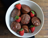 Foto del paso 7 de la receta: Muffins proteicos cambur y fresas