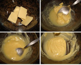 Foto del paso 1 de la receta: Vasitos de crema de chocolate y melocotón