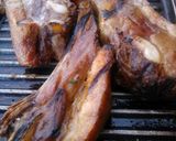 Foto del paso 1 de la receta: Asado a la parrilla de pecho de chancho con fritas